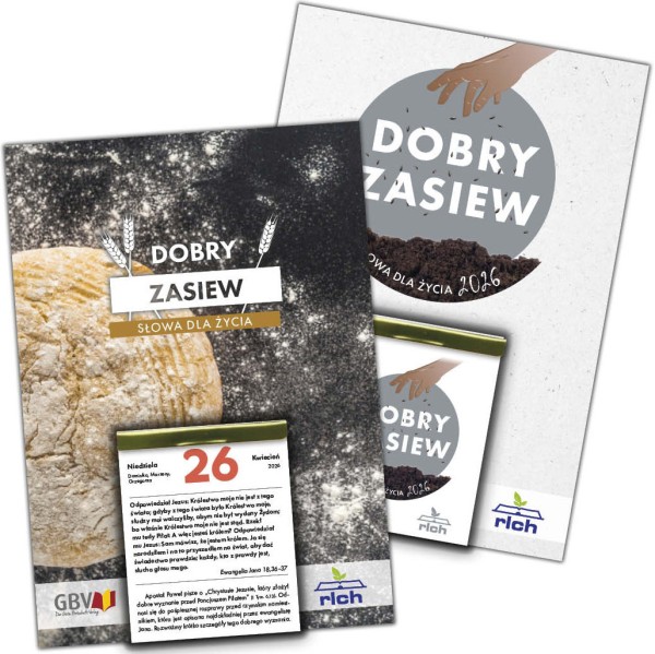 Die gute Saat polnisch - Abreisskalender 2026